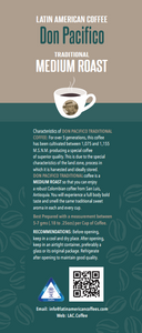 Don Pacifico 100% Arabica, 100% Single Plantation, San Louis Colombia Premium Medium Roast Coffee 250g (8.8oz)