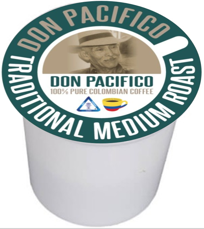 Don Pacifico 100% Arabica, 100% Single Plantation, San Louis Colombia Premium Medium Roast Coffee K-Cups for Keurig 1.0 & 2.0